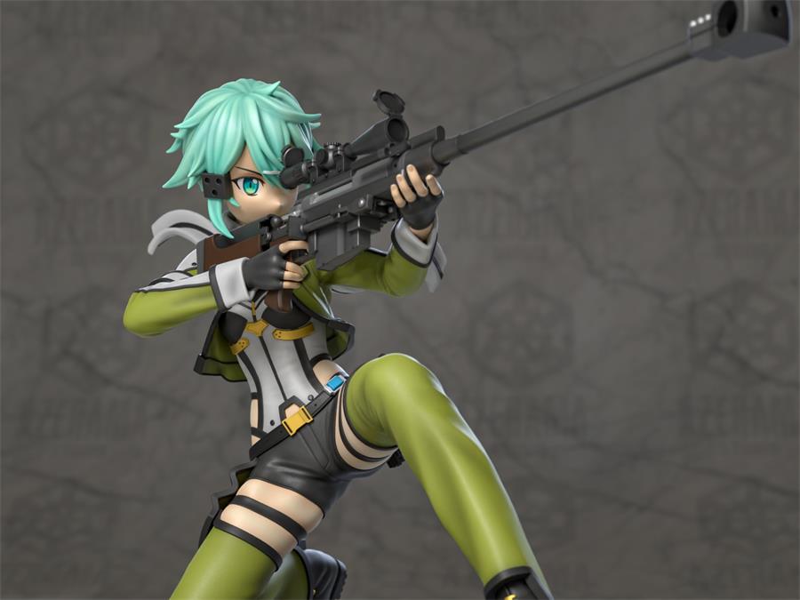 Sinon – 3D PRINTABLE Figure STL - cgshopee|cgshopee