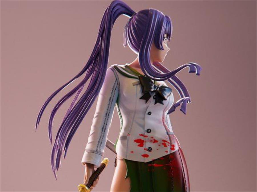 Saeko – 3D PRINTABLE Figure STL - cgshopee|cgshopee