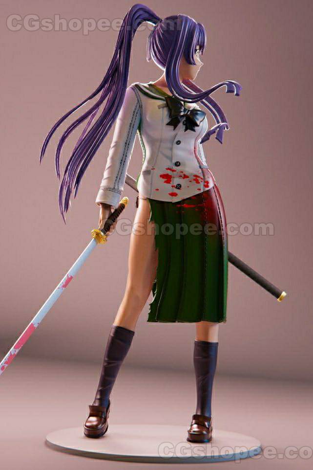 图片[1]|Saeko – 3D PRINTABLE Figure STL - cgshopee|cgshopee