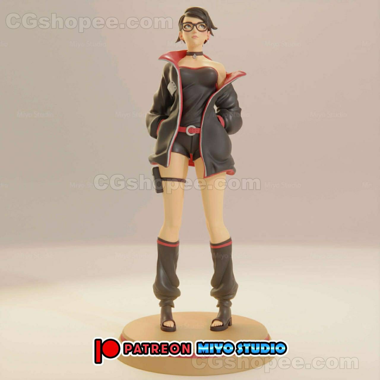 图片[1]|Sarada – 3D PRINTABLE Figure STL - cgshopee|cgshopee