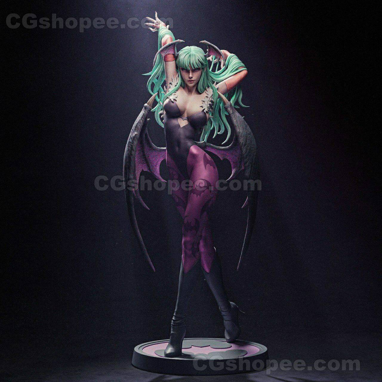 图片[1]|Morrigan – 3D PRINTABLE Figure STL - cgshopee|cgshopee