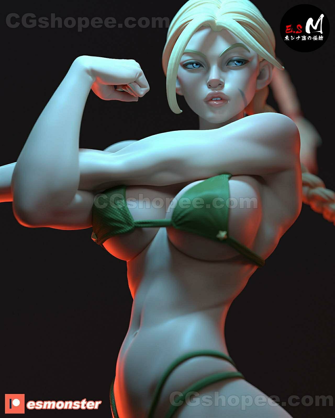 图片[3]|E.S Monster - Cammy – 3D PRINTABLE Figure STL - cgshopee|cgshopee