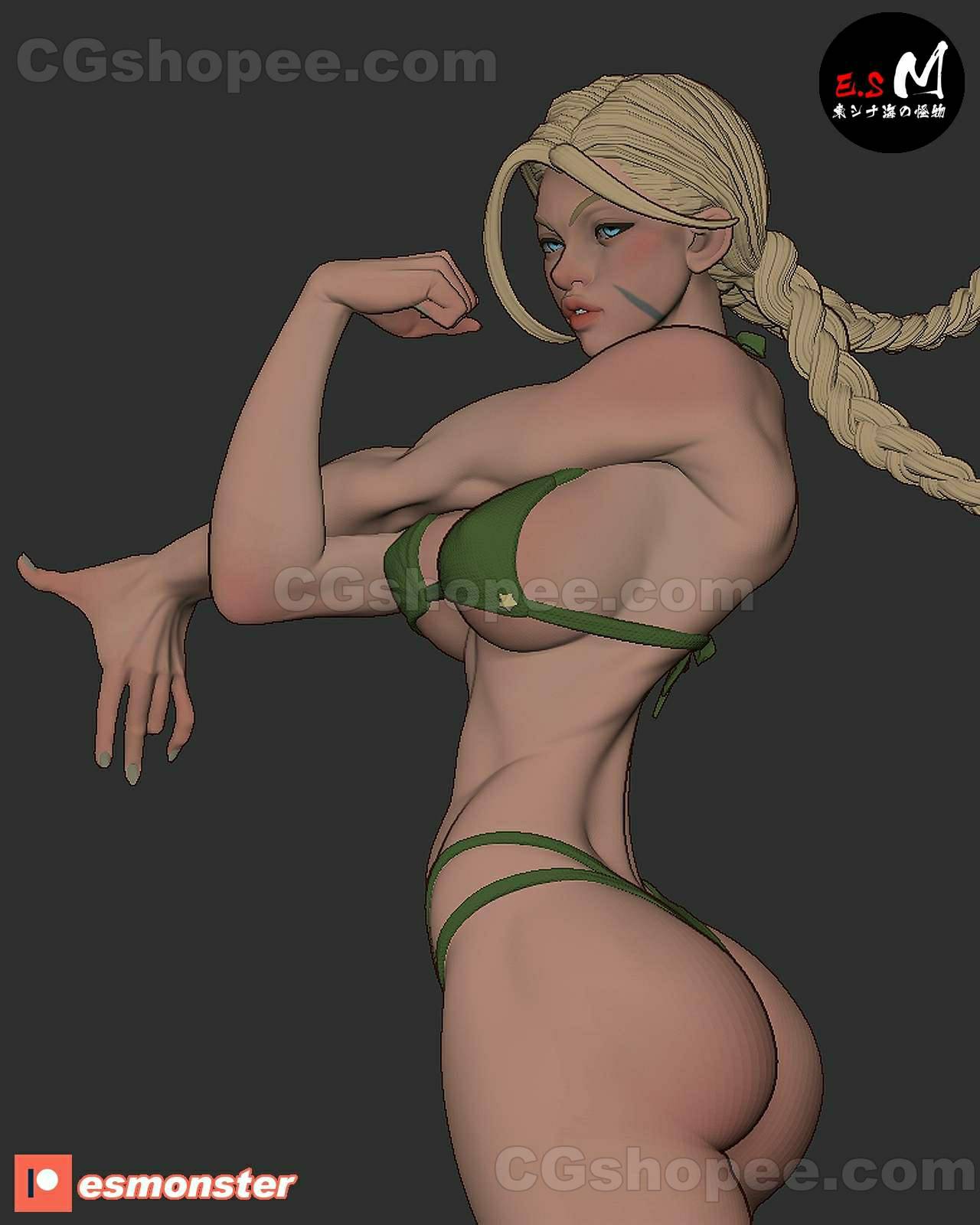 图片[4]|E.S Monster - Cammy – 3D PRINTABLE Figure STL - cgshopee|cgshopee