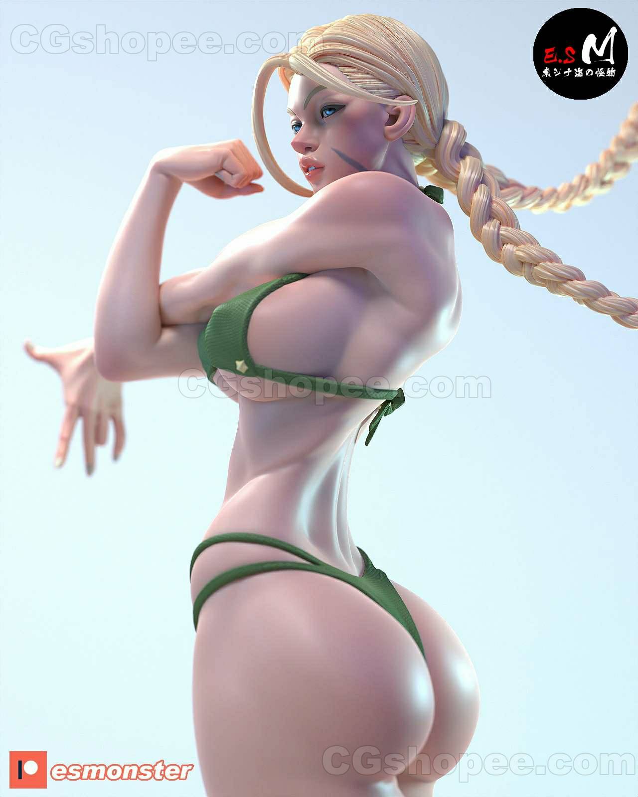 图片[5]|E.S Monster - Cammy – 3D PRINTABLE Figure STL - cgshopee|cgshopee