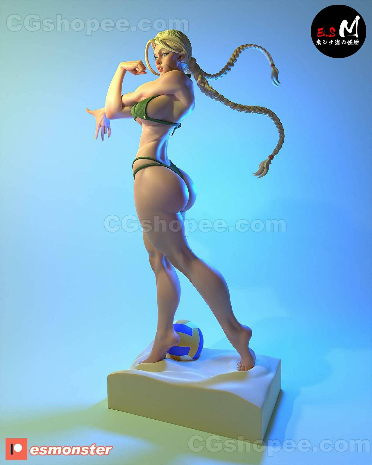 图片[7]|E.S Monster - Cammy – 3D PRINTABLE Figure STL - cgshopee|cgshopee