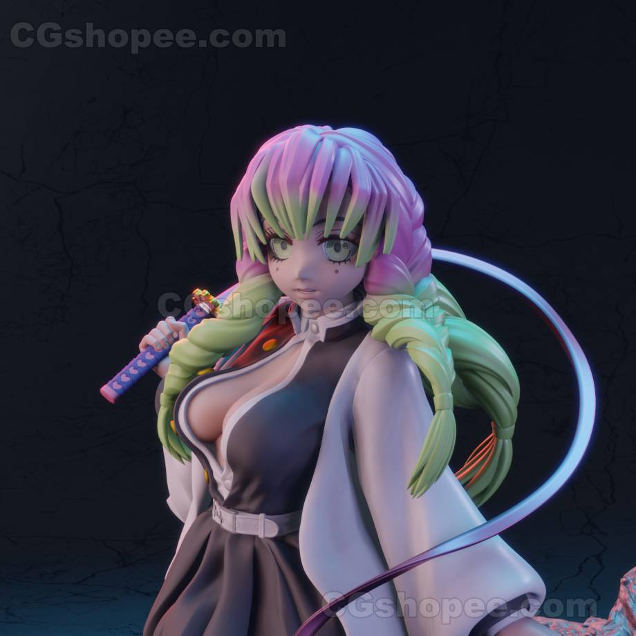 图片[2]|Mitsuri Kanroji – 3D PRINTABLE Figure STL - cgshopee|cgshopee