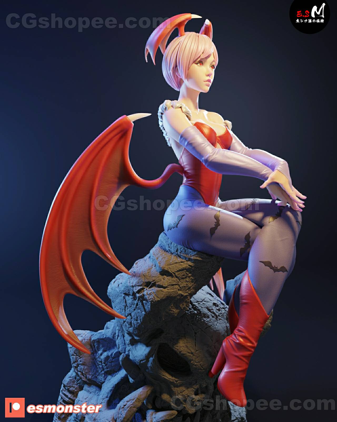 图片[2]|E.S Monster - Lilith – 3D PRINTABLE Figure STL - cgshopee|cgshopee