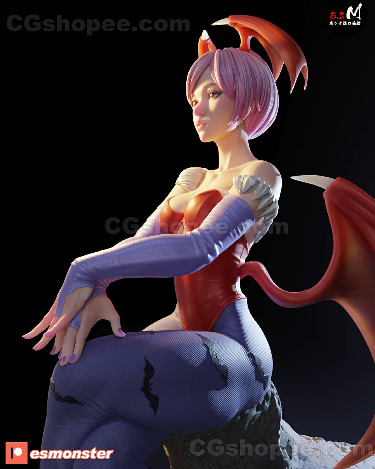 图片[3]|E.S Monster - Lilith – 3D PRINTABLE Figure STL - cgshopee|cgshopee