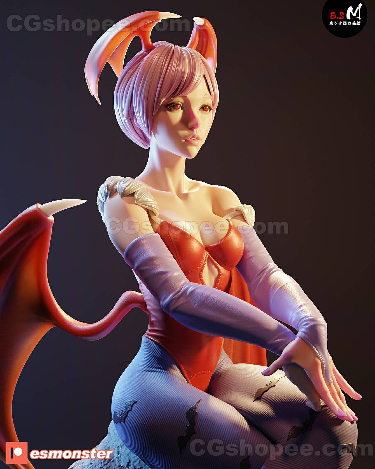 图片[4]|E.S Monster - Lilith – 3D PRINTABLE Figure STL - cgshopee|cgshopee