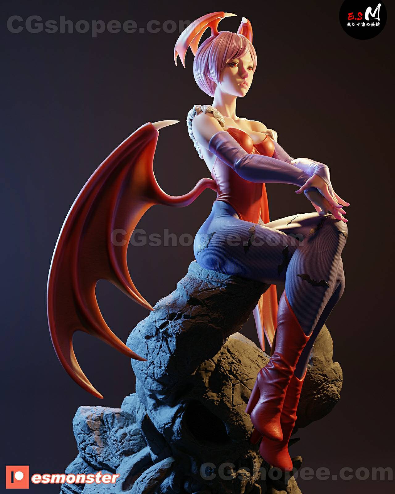 图片[5]|E.S Monster - Lilith – 3D PRINTABLE Figure STL - cgshopee|cgshopee