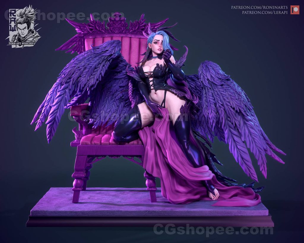 图片[1]|PinUp_Lilim – 3D PRINTABLE Figure STL - cgshopee|cgshopee