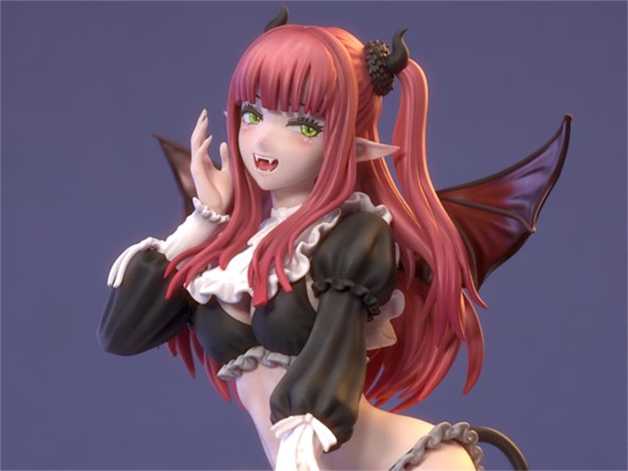 Marin Kitagawa Succubus (My Dress-Up Darling) – 3D PRINTABLE Figure STL - cgshopee|cgshopee