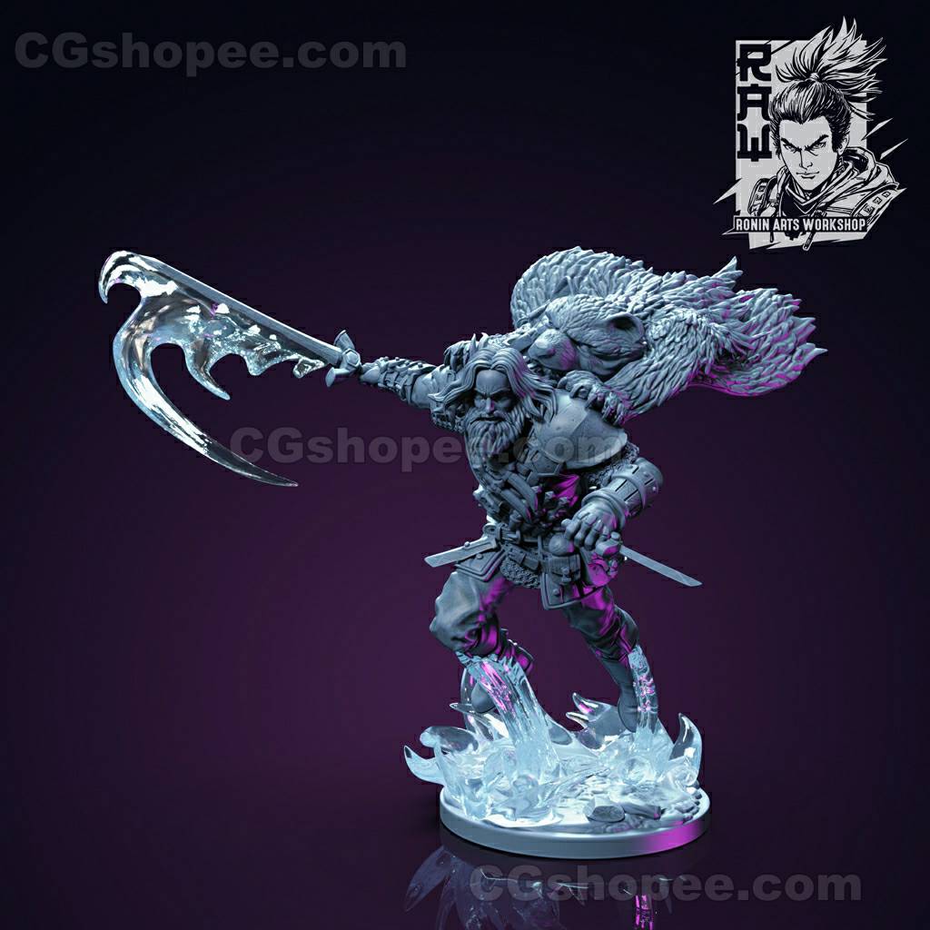 图片[1]|Hero_Wilku – 3D PRINTABLE Figure STL - cgshopee|cgshopee