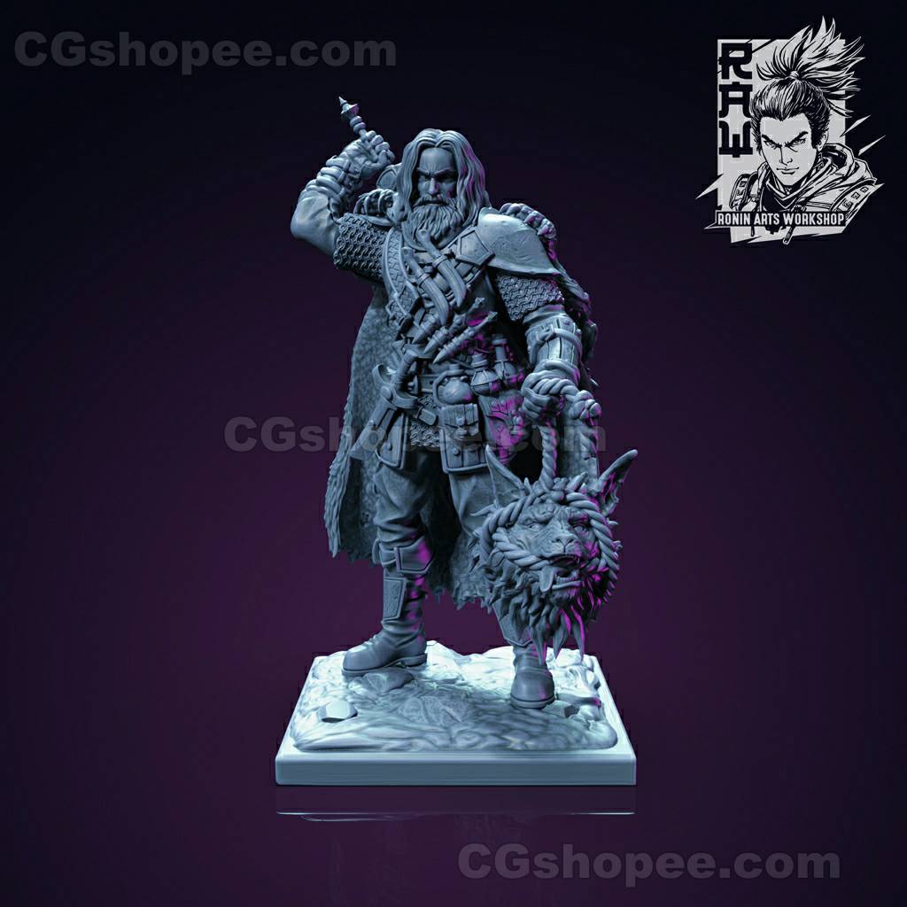 图片[2]|Hero_Wilku – 3D PRINTABLE Figure STL - cgshopee|cgshopee