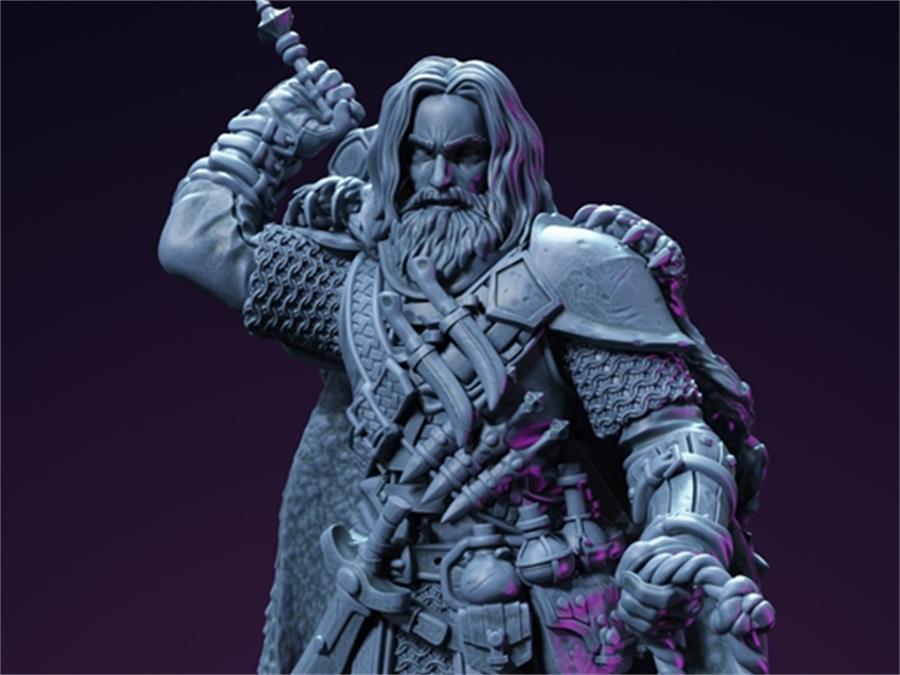 Hero_Wilku – 3D PRINTABLE Figure STL - cgshopee|cgshopee