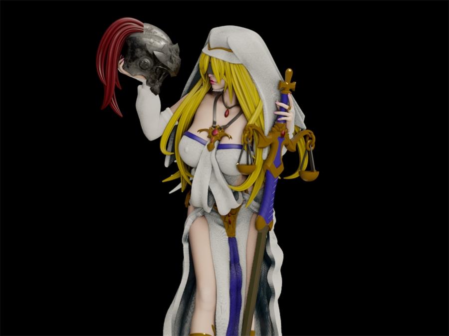 Goblin Slayer Sword Maiden – 3D PRINTABLE Figure STL - cgshopee|cgshopee