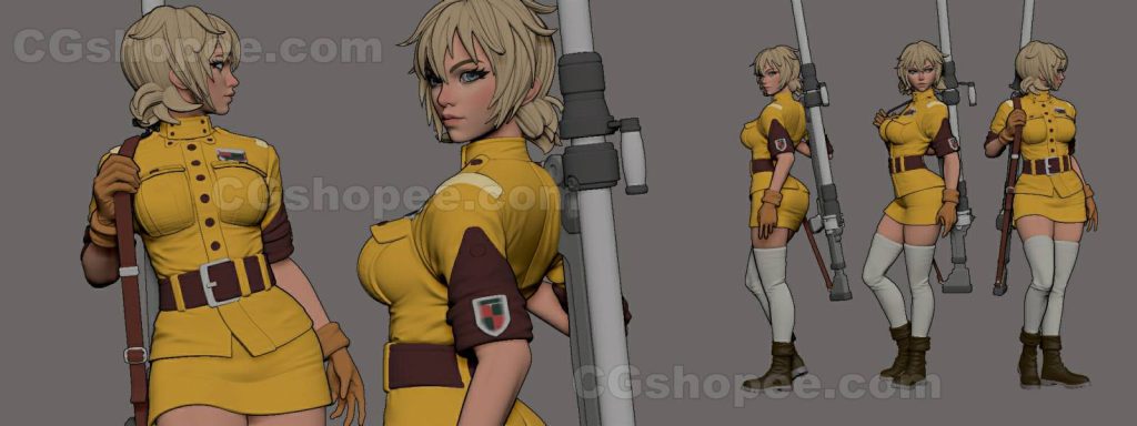 图片[11]|Seras Victoria – 3D PRINTABLE Figure STL - cgshopee|cgshopee