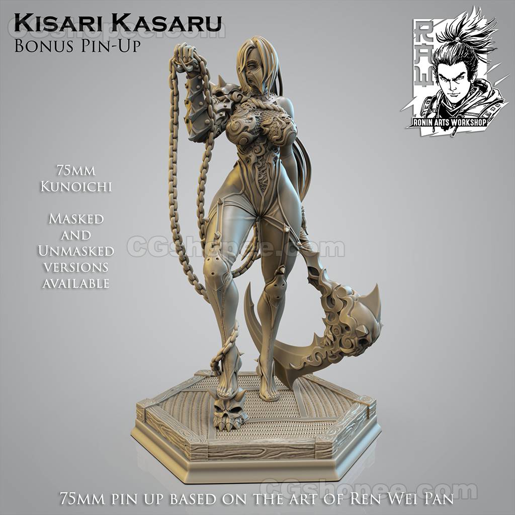 图片[2]|Bonus PinUp - KisariKasaru – 3D PRINTABLE Figure STL - cgshopee|cgshopee