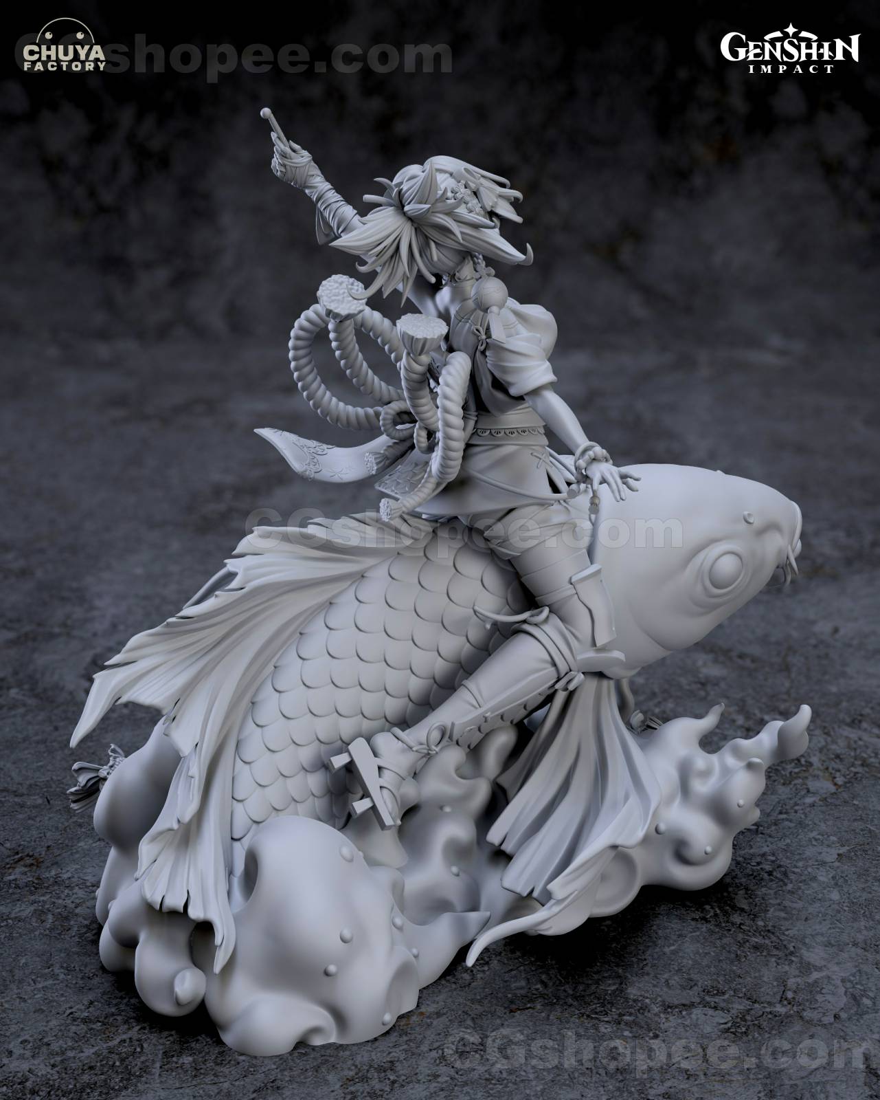 图片[10]|Chuya Factory Yoimiya – 3D PRINTABLE Figure STL - cgshopee|cgshopee