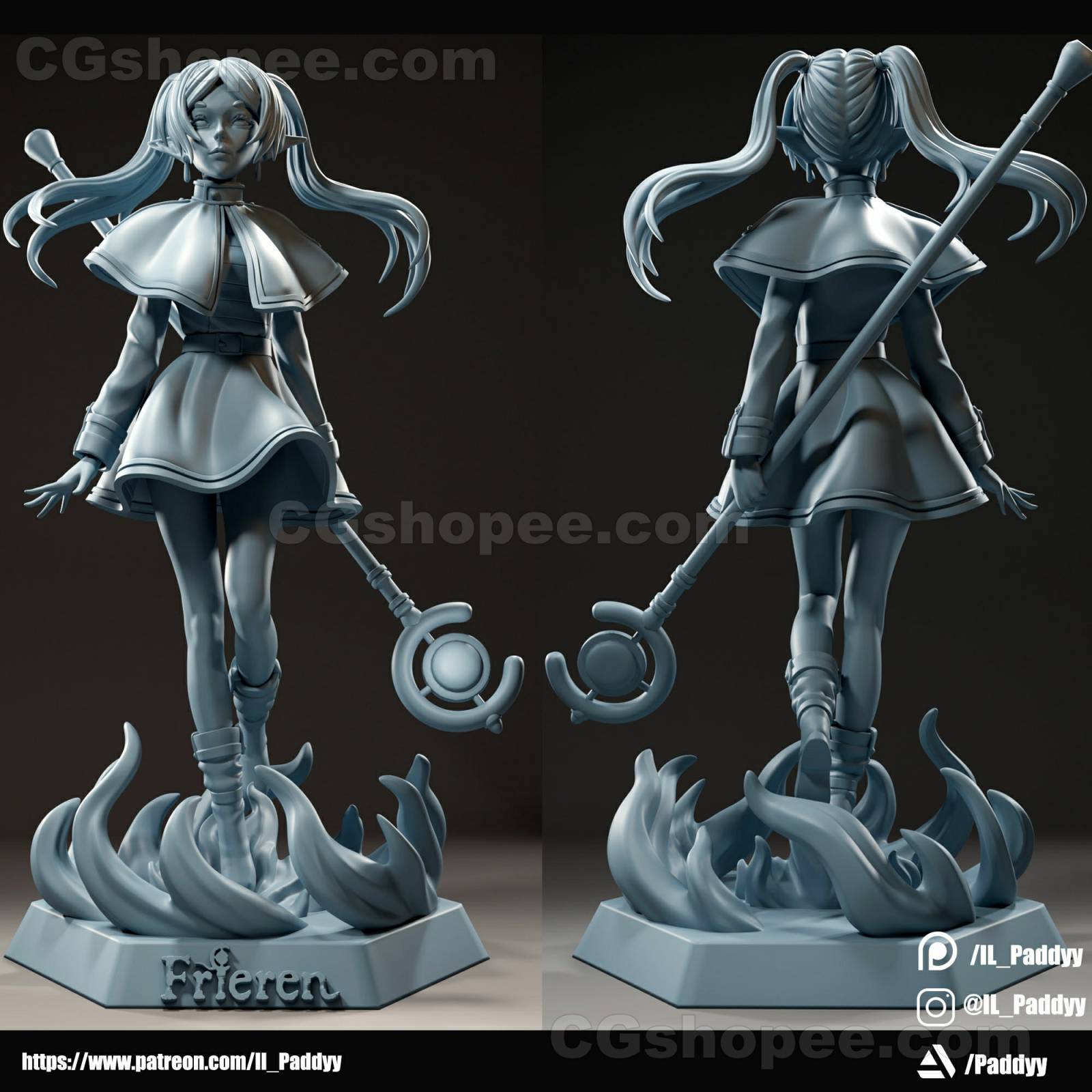 图片[4]|Frierenil_paddyy – 3D PRINTABLE Figure STL - cgshopee|cgshopee