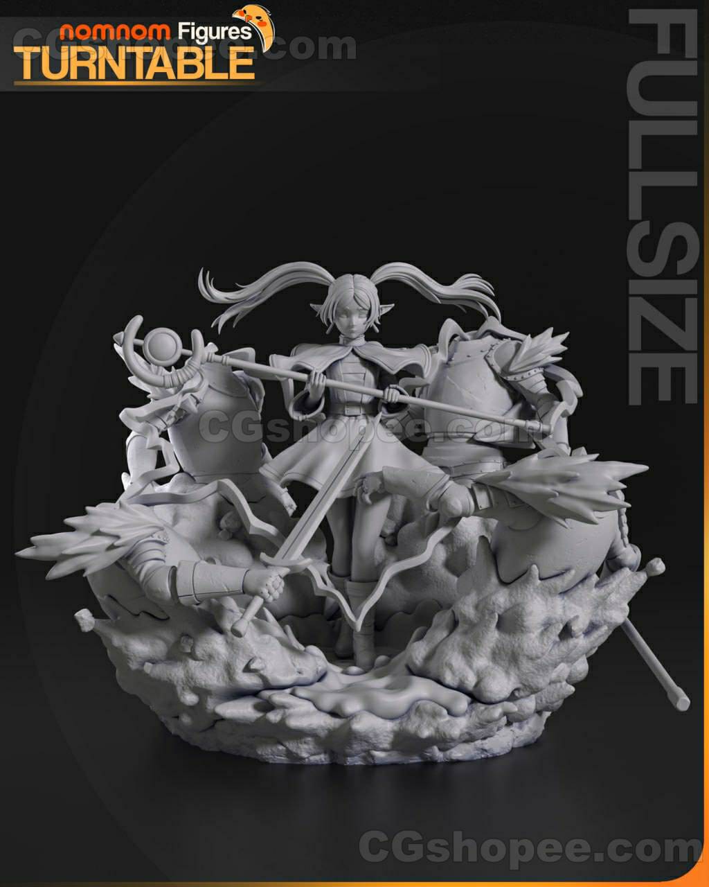 图片[4]|NomNom Frieren – 3D PRINTABLE Figure STL - cgshopee|cgshopee