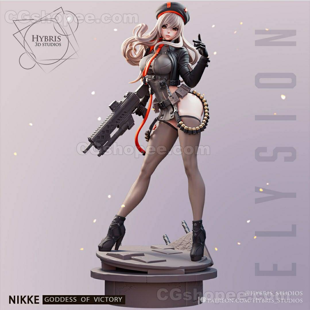 图片[1]|Rappi_Nikke – 3D PRINTABLE Figure STL - cgshopee|cgshopee