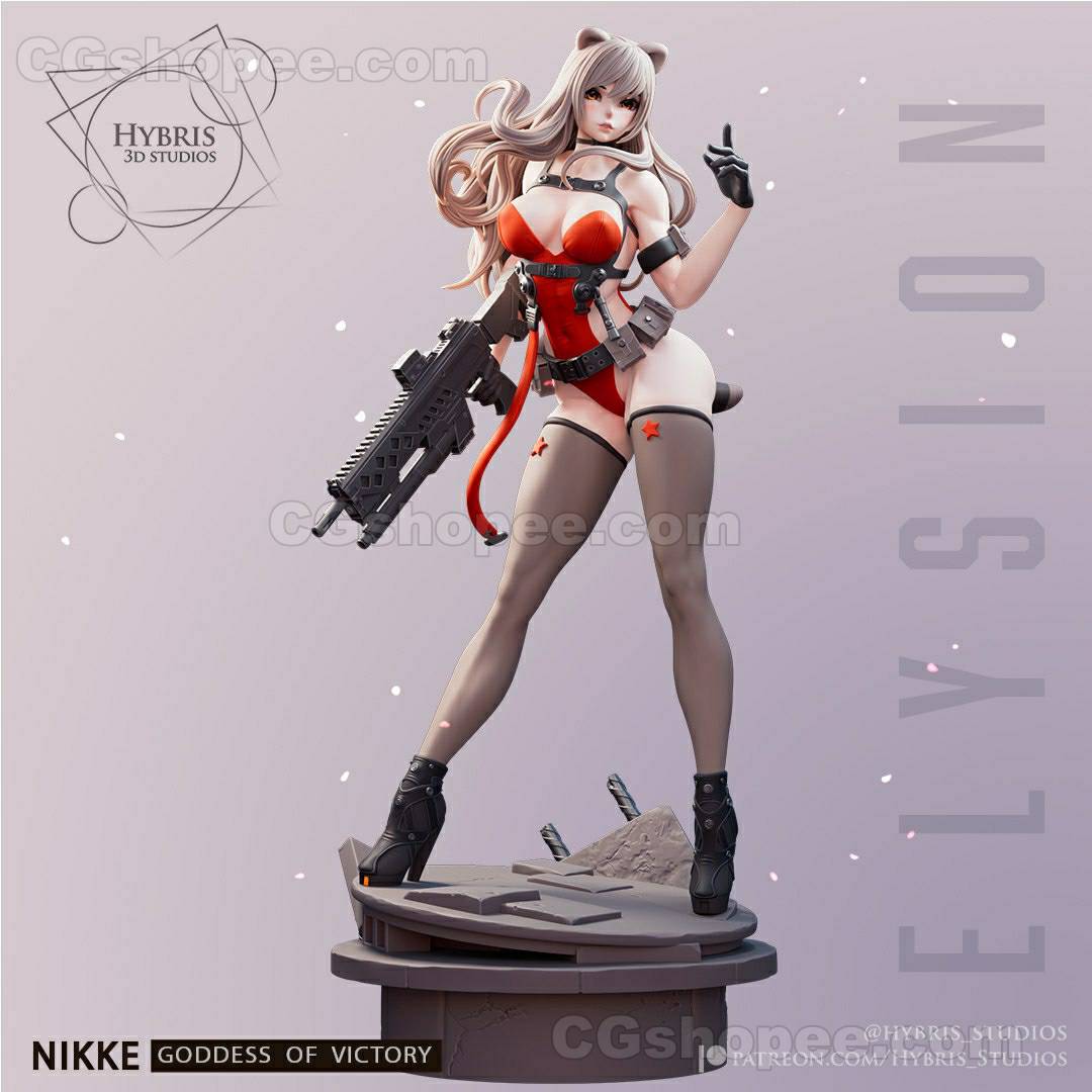 图片[2]|Rappi_Nikke – 3D PRINTABLE Figure STL - cgshopee|cgshopee