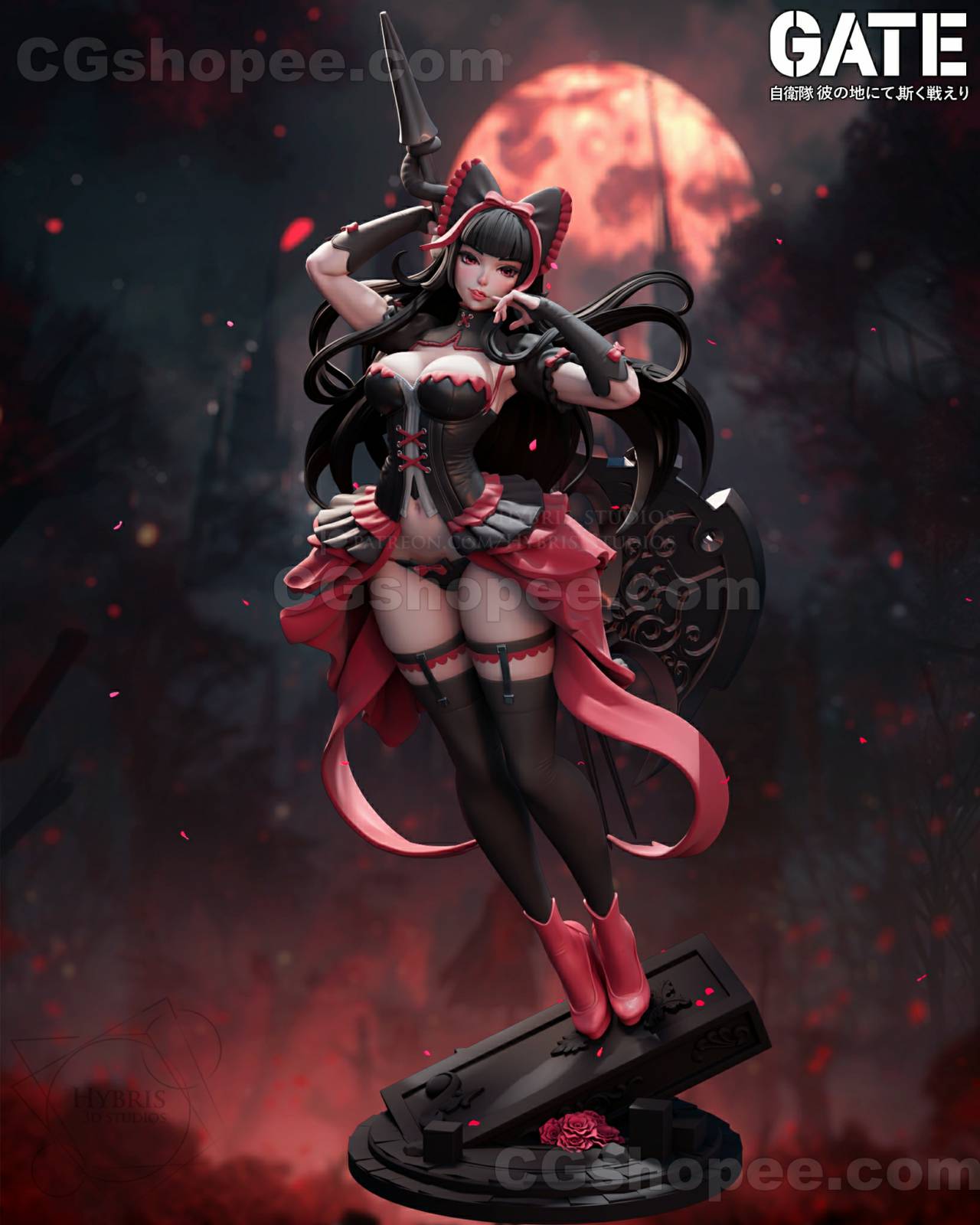 图片[1]|Hybris Studios - Rory Mercury - GATE – 3D PRINTABLE Figure STL - cgshopee|cgshopee